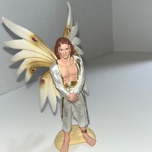 Schleich Is the Same Company That Made this Fairy.  He is in Perfect Condition.